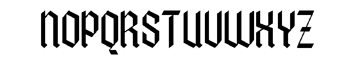 Panderly DEMO Regular Font UPPERCASE