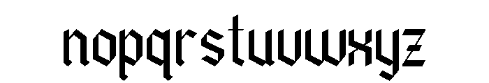 Panderly DEMO Regular Font LOWERCASE