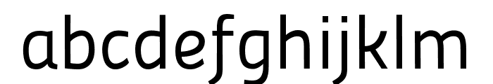 Panefresco 400wt Regular Font LOWERCASE