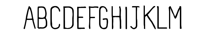Panforte Condensed Light Font UPPERCASE