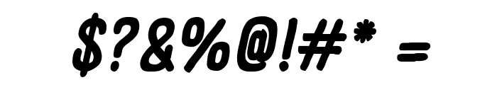 Panforte Serif Bold Italic Font OTHER CHARS