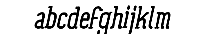 Panforte Serif Italic Font LOWERCASE
