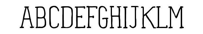 Panforte Serif Light Font UPPERCASE