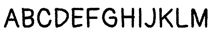 Pangolin Regular Font UPPERCASE