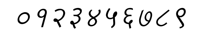 Pankaj Italic Font OTHER CHARS