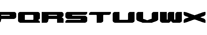 Panoptic Monospace Bold Font LOWERCASE