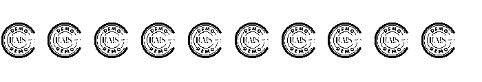 Panoramatic Demo Italic Font OTHER CHARS