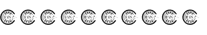 Panoramatic Demo Font OTHER CHARS