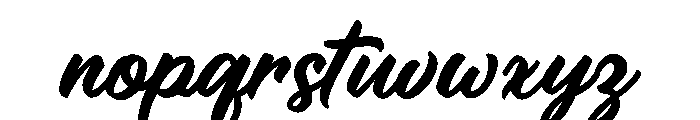 Panther Hunter Personal Use Onl Font LOWERCASE