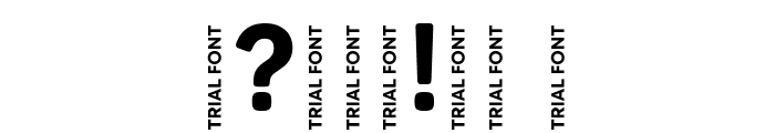 Panton Narrow-Trial ExtraBold Font OTHER CHARS