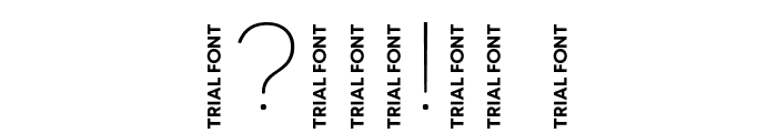 Panton Narrow-Trial ExtraLight Font OTHER CHARS