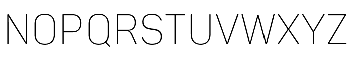 Panton Narrow-Trial ExtraLight Font UPPERCASE