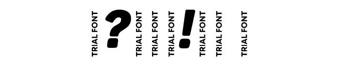 Panton Narrow-Trial Heavy Italic Font OTHER CHARS