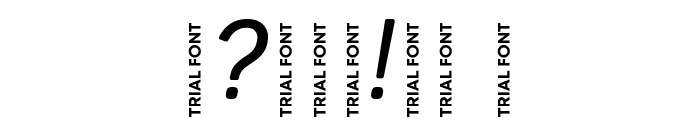 Panton Narrow-Trial SemiBold Italic Font OTHER CHARS