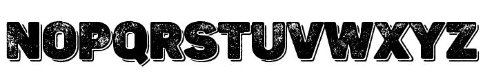 Panton Rust Heavy Grunge Shadow Font UPPERCASE
