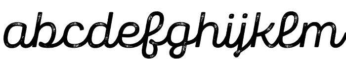 Panton Rust Script SemiBold Grunge Font LOWERCASE