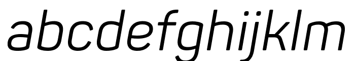 Panton-Trial Regular Italic Font LOWERCASE