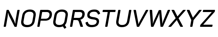Panton-Trial SemiBold Italic Font UPPERCASE