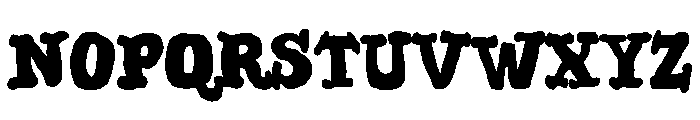 Papa Sardine Font UPPERCASE