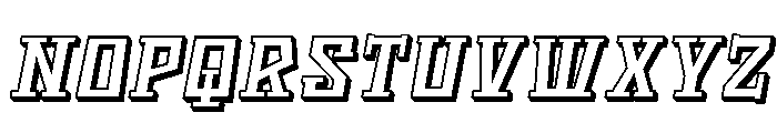Papan Italic Font UPPERCASE