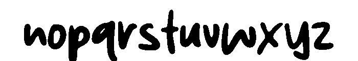 Papaya Fruit Font LOWERCASE
