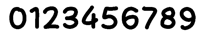 Paper Noise Font OTHER CHARS