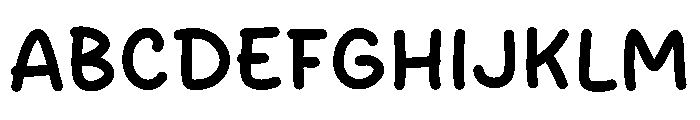 Paper Noise Font UPPERCASE