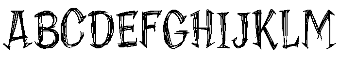Paperback Writer Font UPPERCASE