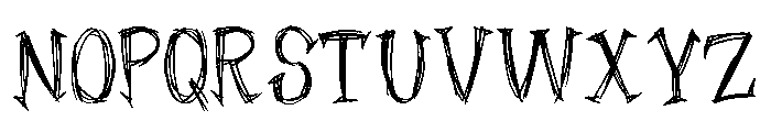 Paperback Writer Font LOWERCASE