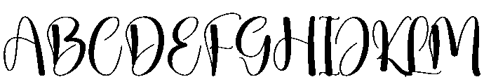 Paperline Font UPPERCASE