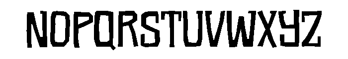 Paperoz Font UPPERCASE