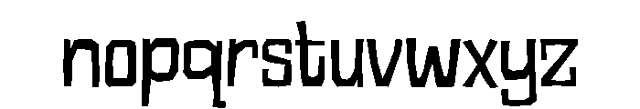 Paperoz Font LOWERCASE