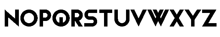 Papillon Bold Regular Font LOWERCASE