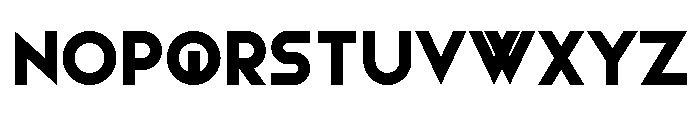 Papillon Extravagant Regular Font UPPERCASE
