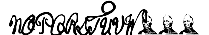 Papineau Regular Font UPPERCASE