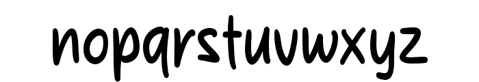 Paradise Cloud Font LOWERCASE
