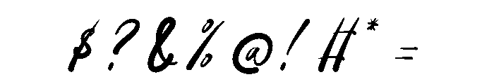 Paradise Coastal Font OTHER CHARS