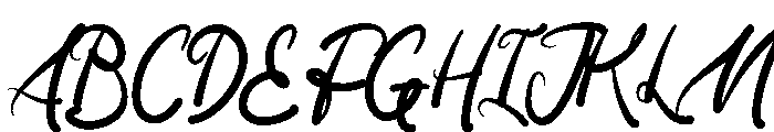 Paradise Coastal Font UPPERCASE