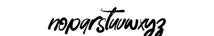 Paradise Coastal Font LOWERCASE