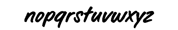 Paradise Found Font LOWERCASE