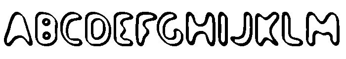 Paradise Road Outline FONT