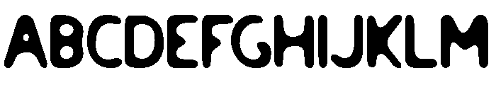 Paradise Road Font UPPERCASE
