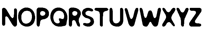 Paradise Road Font UPPERCASE