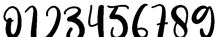 Paradise2 Font OTHER CHARS