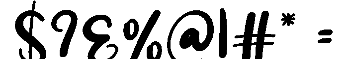 Paradise2 Font OTHER CHARS