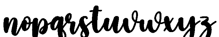 Paradise2 Font LOWERCASE