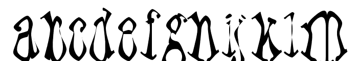 Paraffin Font LOWERCASE