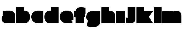 Parafuse Ultra Black Font LOWERCASE
