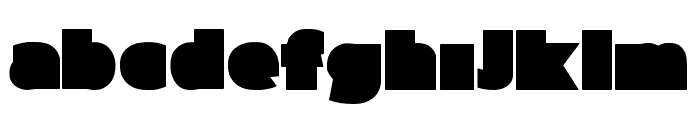 Parafuse Font LOWERCASE