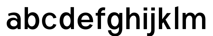 Parallone Regular Font LOWERCASE